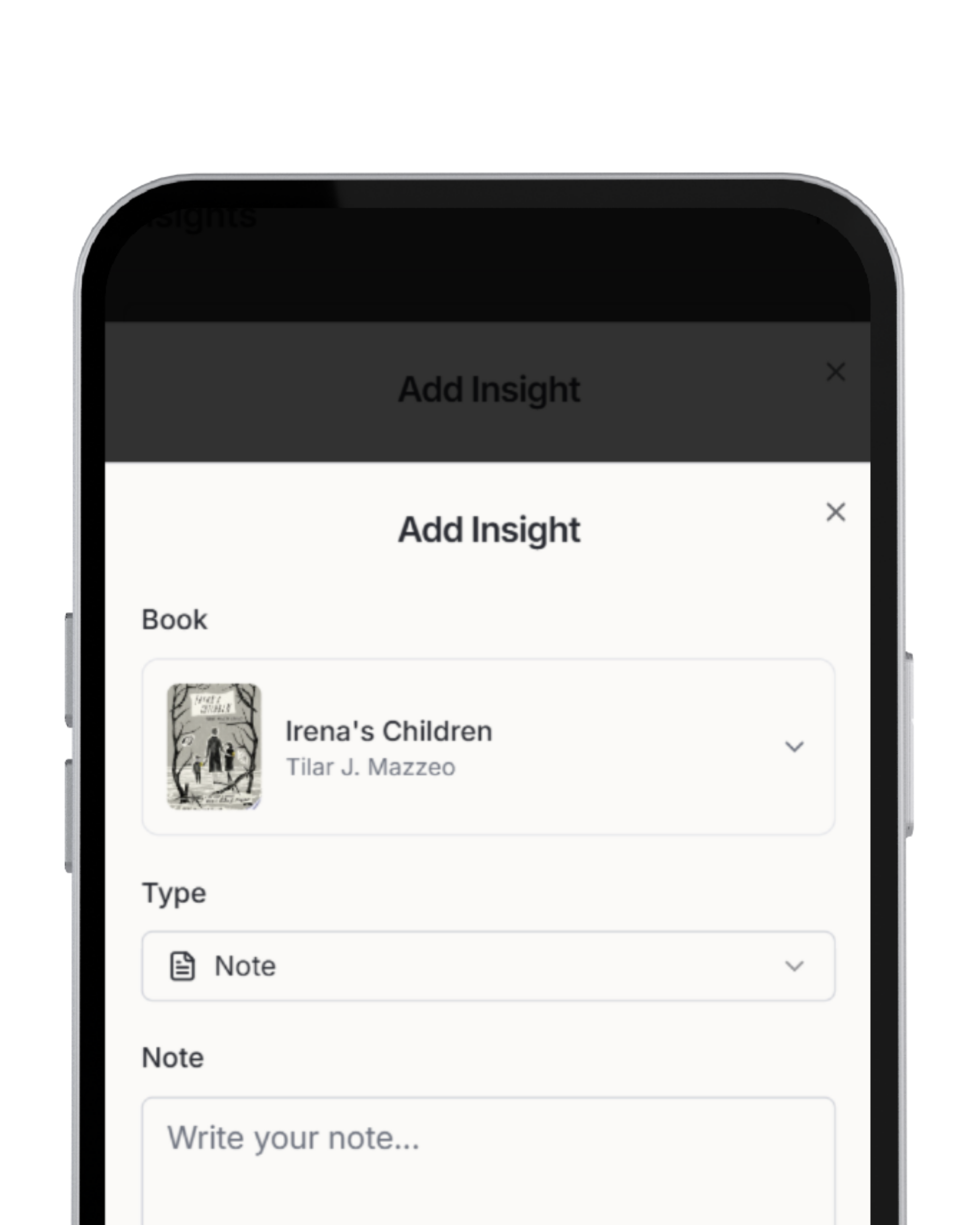 Margin app screenshot
